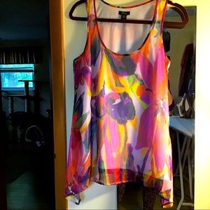 Cupio chiffon tank